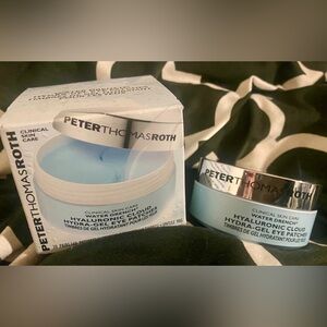 PETER THOMAS ROTH WATER DRENCH HYALURONIC CLOUD HYDRA-GEL EYE PATCHES- BRAND NEW